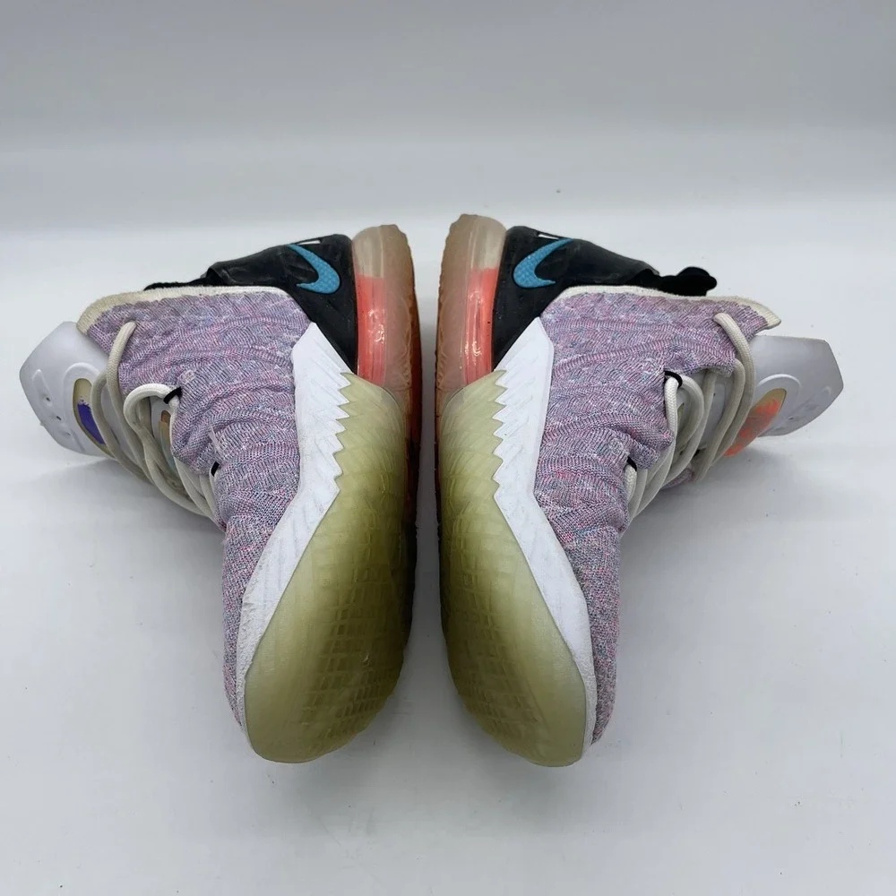 Nike CQ9283-900 LeBron 18 Graffiti Mens Size 6 Basketball Shoes Blue Multi-Color